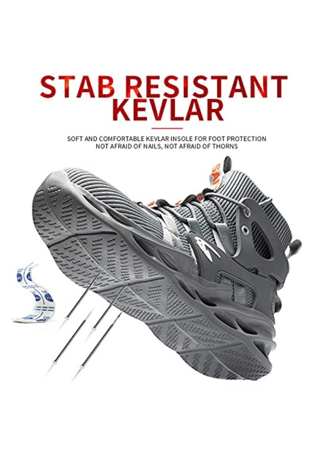 9KSAFETYJB Blade Sneakers Safety Boots Breathable and Puncture Proof Work Shoes for Industrial and Construction Sites (44 EUR) - Image 3